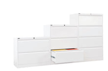 Load image into Gallery viewer, GO Heavy Duty Lateral Filing Cabinet - Assembled (2, 3 or 4 Drawer Options)
