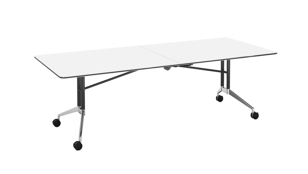 Rapid Edge Folding Boardroom Table - Includes 2 x Table Links
