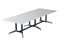 Load image into Gallery viewer, Typhoon Boardroom Table - Dual Post - 2 Piece Top - Double Stage
