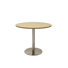 Load image into Gallery viewer, Round Flat Disc Base Table in Stainless Steel Finish

